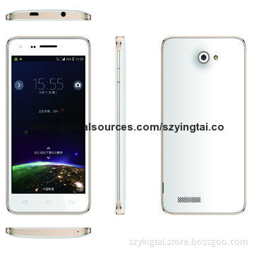 Dual-SIM Quad-core Smart Mobile Phones with 5.0-inch QHD IPS Screen, Google's Android 4.2, 1GB RAM